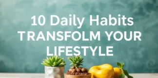 10 Daily Habits to Transform Your Lifestyle 10 Daily Habits to Transform Your Lifestyle