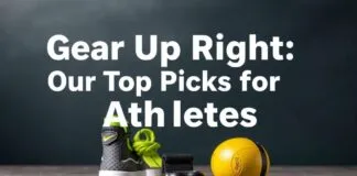 Gear Up Right: Our Top Picks for Athletes Gear Up Right: Our Top Picks for Athletes