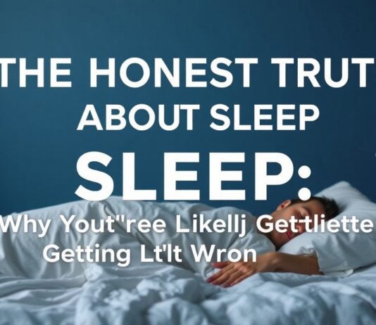 The Honest Truth About Sleep: Why You’re Probably Doing It Wrong The Honest Truth About Sleep: Why You're Likely Getting It Wrong