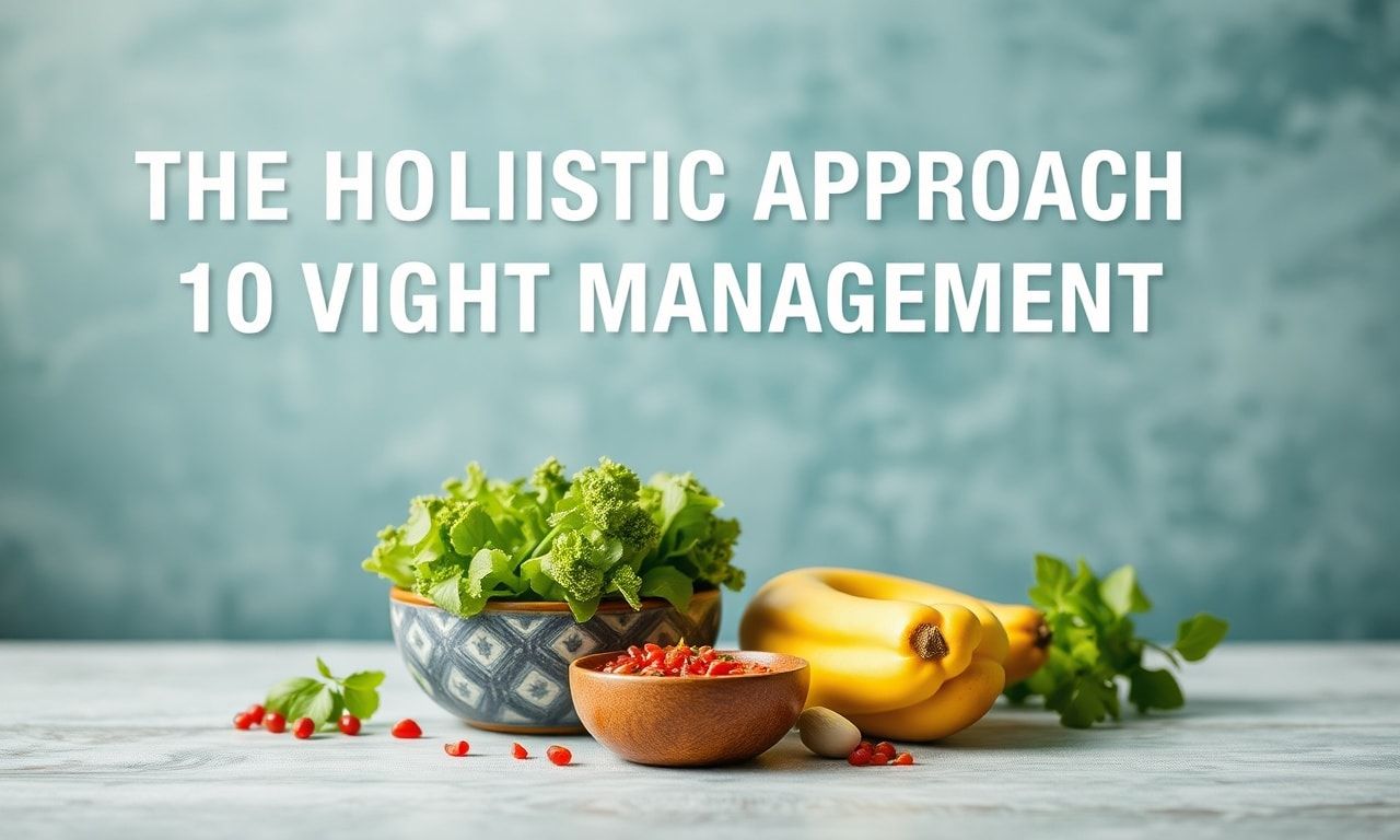 The Holistic Approach to Weight Management: Beyond Diet and Exercise