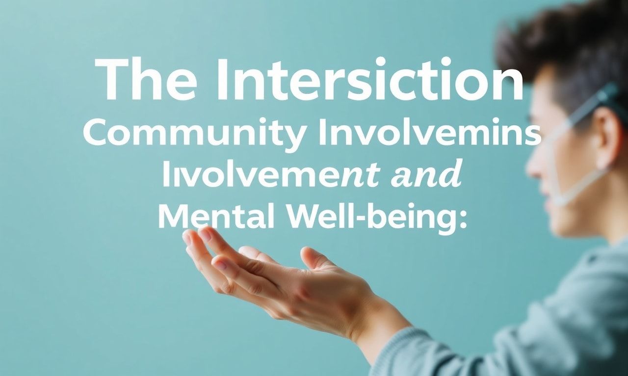 The Intersection of Community Engagement and Mental Wellness