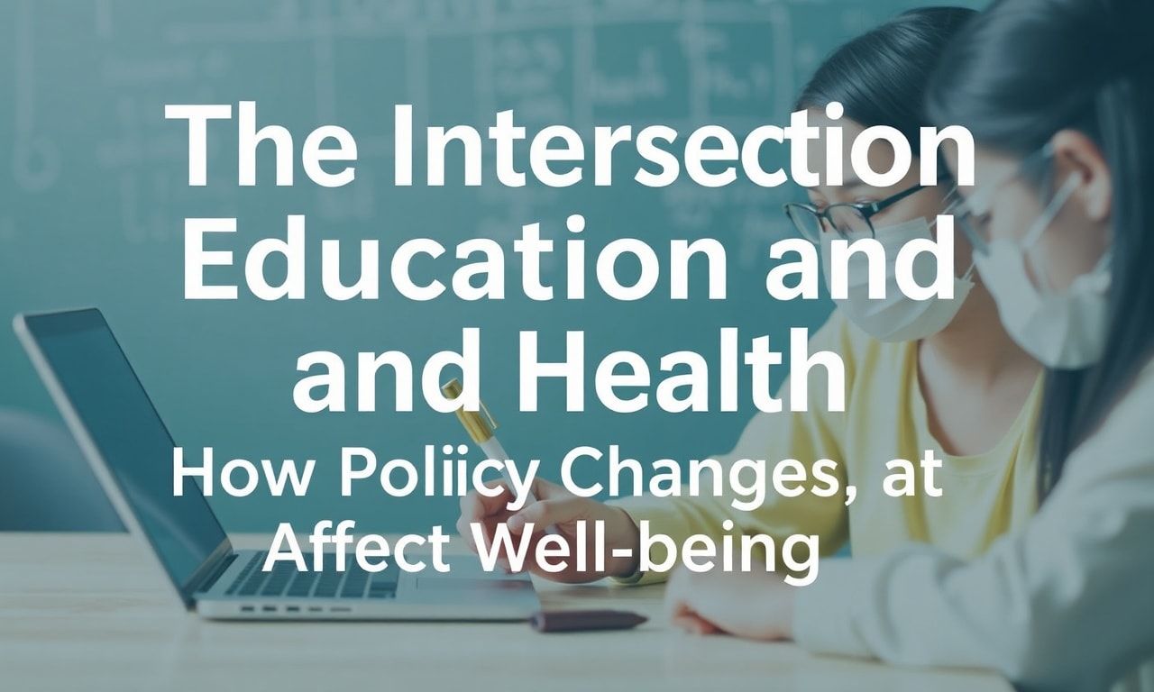 The Intersection of Education and Health: How Policy Changes Impact Well-being