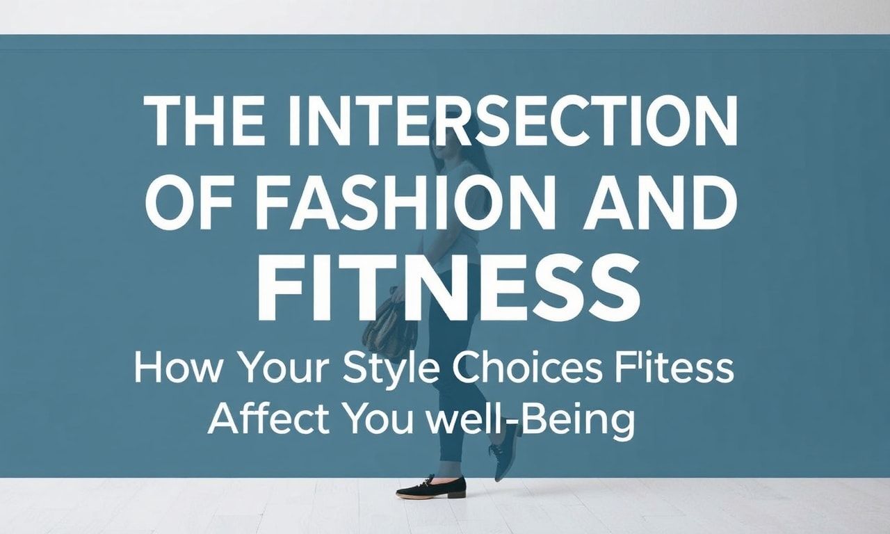 The Intersection of Fashion and Fitness: How Your Style Choices Impact Your Well-being