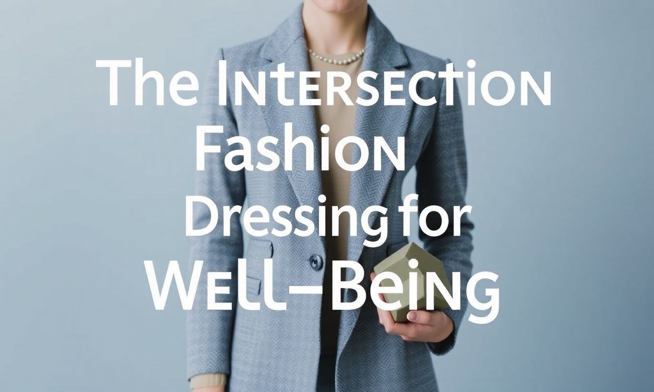 The Intersection of Fashion and Mental Health: Dressing for Well-Being