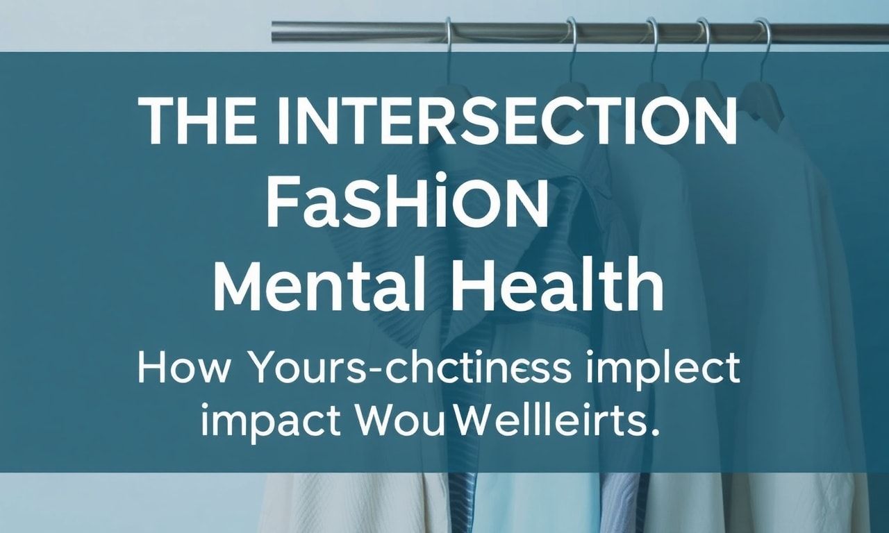 The Intersection of Fashion and Mental Health: How Your Clothing Choices Affect Your Well-being