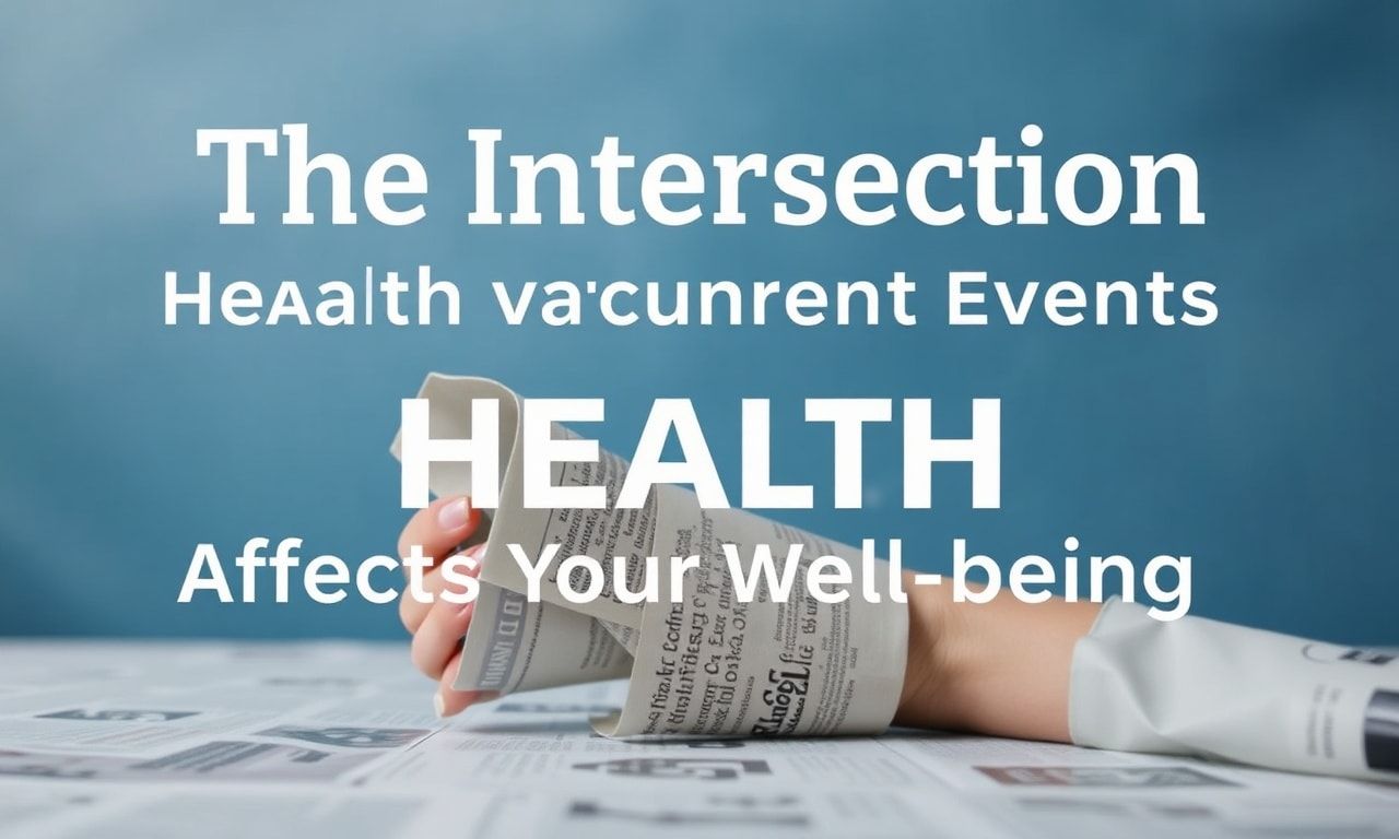 The Intersection of Health and Current Events: How News Affects Your Well-being