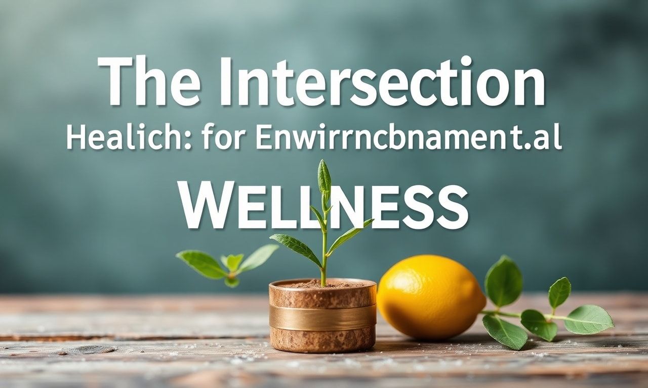 The Intersection of Health and Environmental Wellness: A Comprehensive Guide