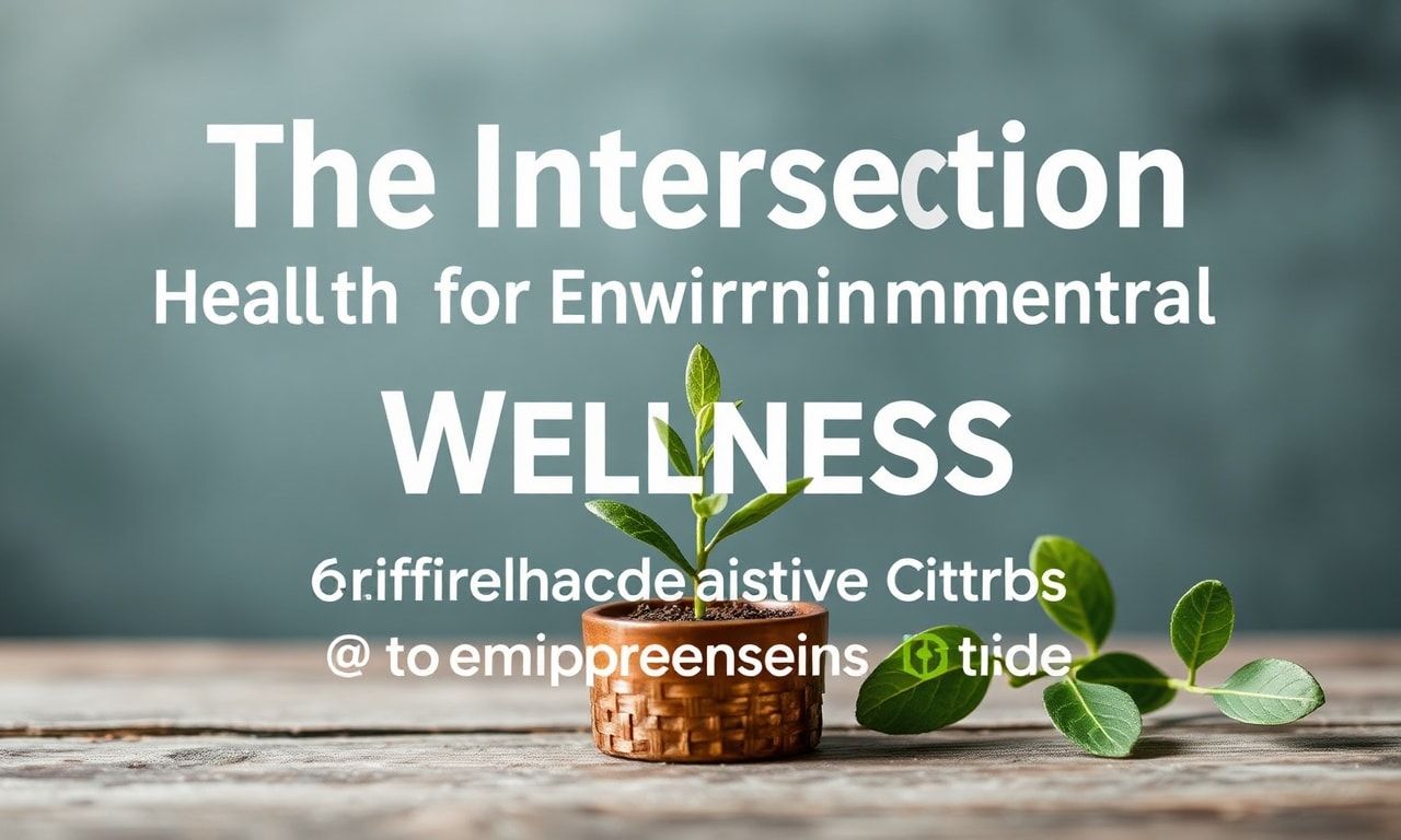 The Intersection of Health and Environmental Wellness: A Comprehensive Guide