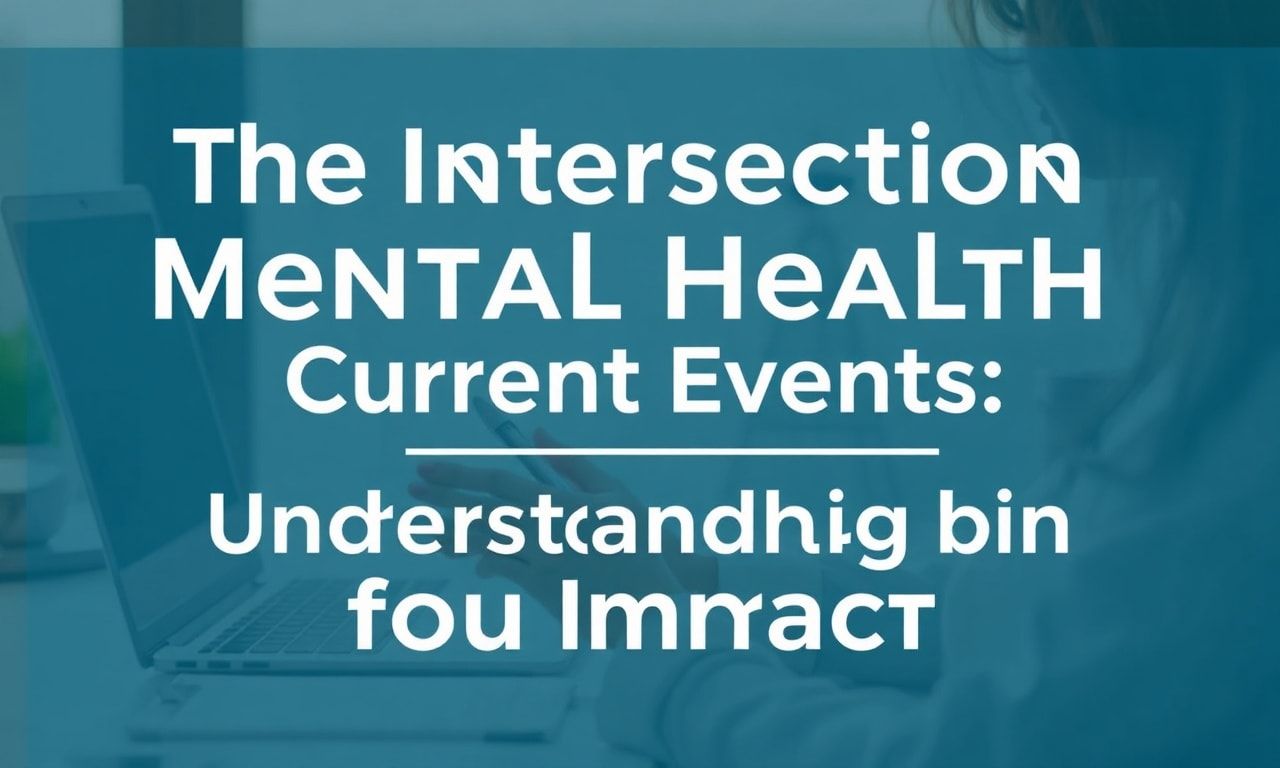 The Intersection of Mental Health and Current Affairs: Understanding the Impact