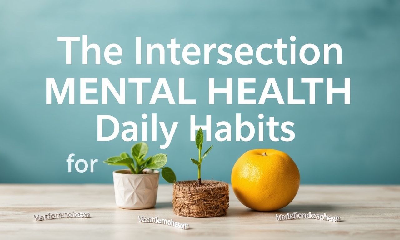 The Intersection of Mental Health and Daily Habits: A Comprehensive Guide