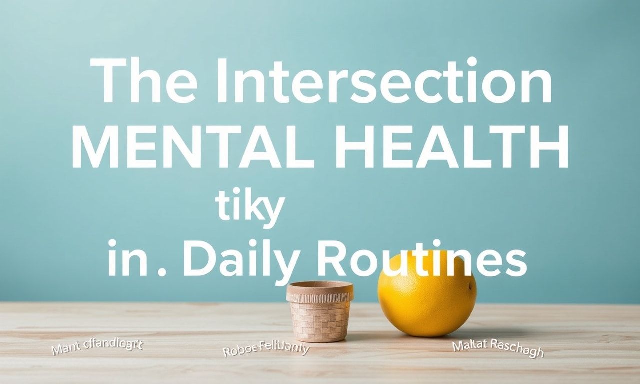 The Intersection of Mental Health and Everyday Habits: A Comprehensive Guide