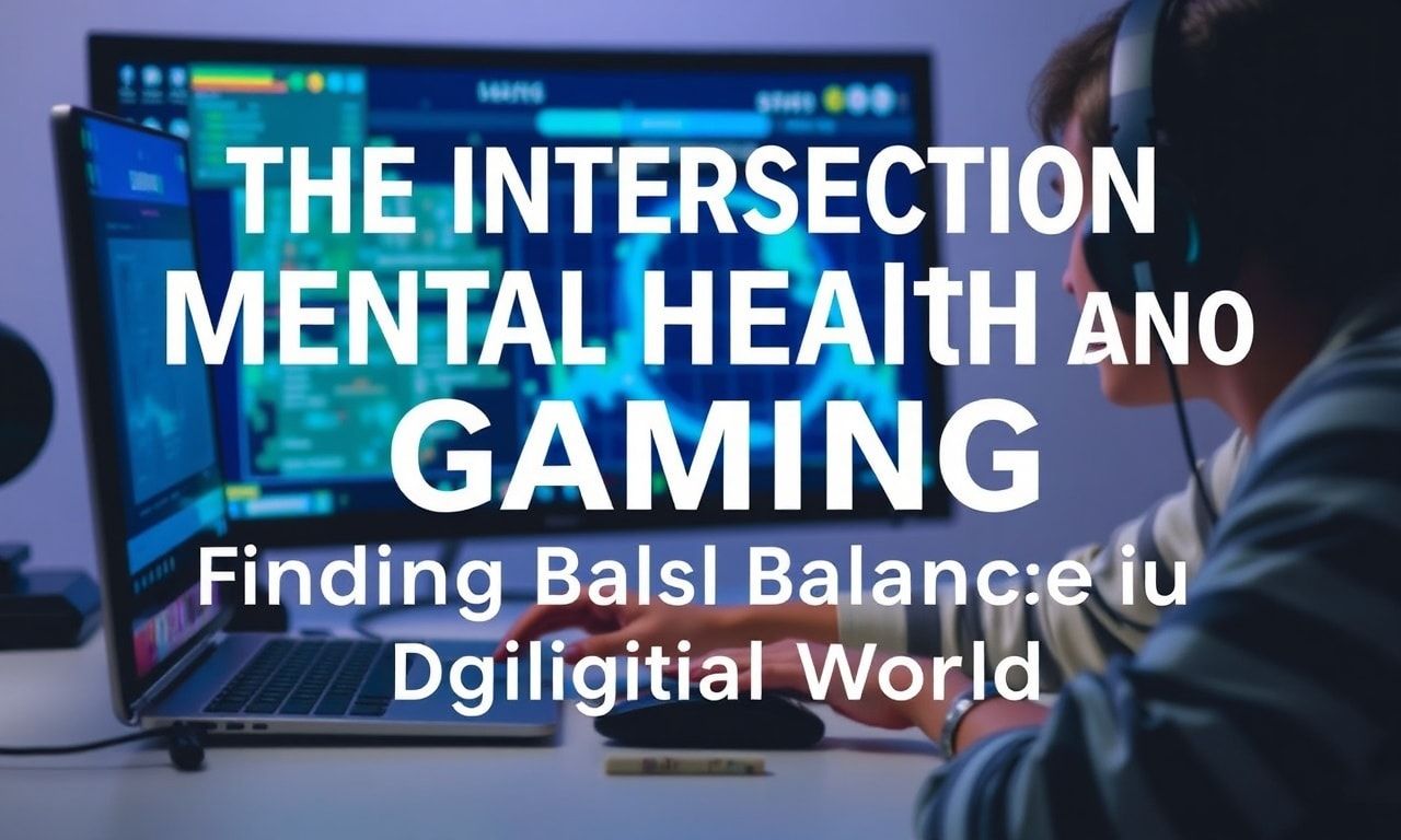 The Intersection of Mental Health and Gaming: Finding Balance in a Digital World