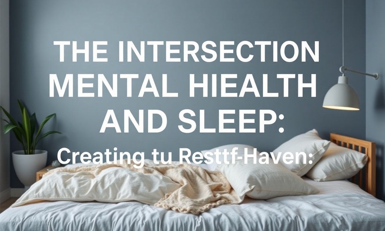 The Intersection of Mental Health and Sleep: Creating a Restorative Sanctuary
