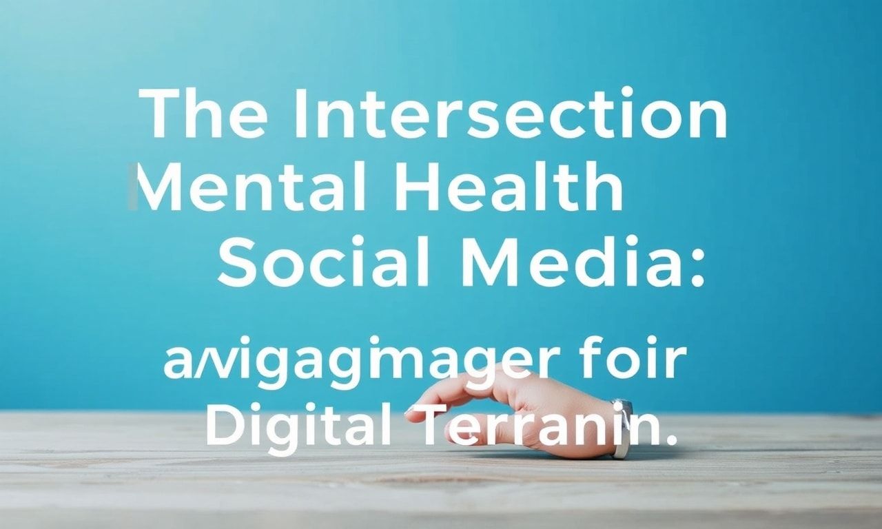 The Intersection of Mental Health and Social Media: Navigating the Digital Landscape