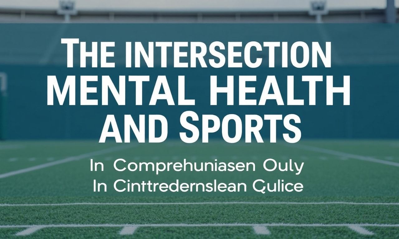 The Intersection of Mental Health and Sports: A Comprehensive Guide