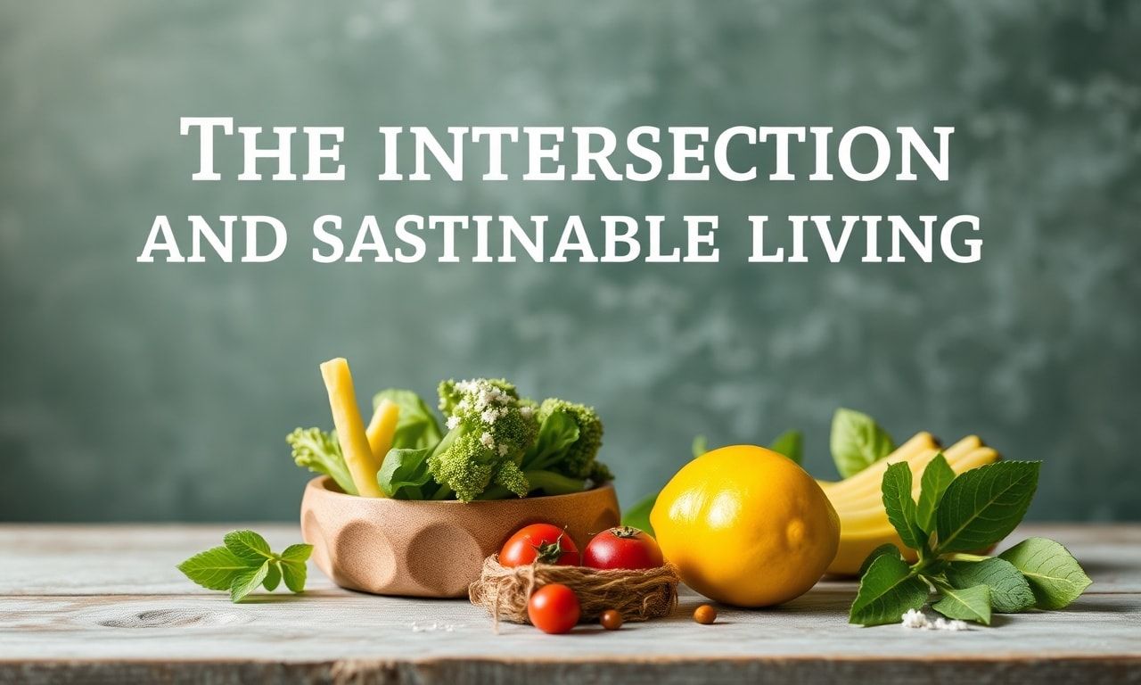 The Intersection of Nutrition and Sustainable Living: A Holistic Approach to Wellness