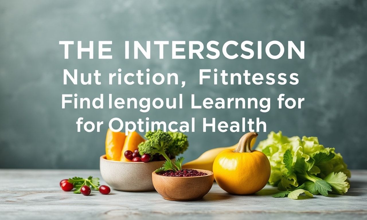 The Intersection of Nutrition, Fitness, and Lifelong Learning for Optimal Health