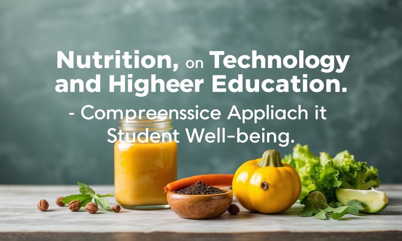 The Intersection of Nutrition, Technology, and Higher Education: A Holistic Approach to Student Wellness