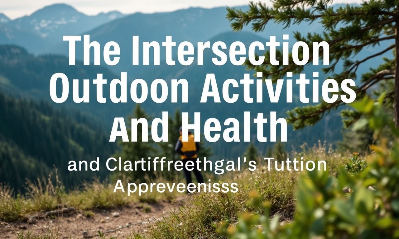 The Intersection of Outdoor Activities and Health: A Comprehensive Guide