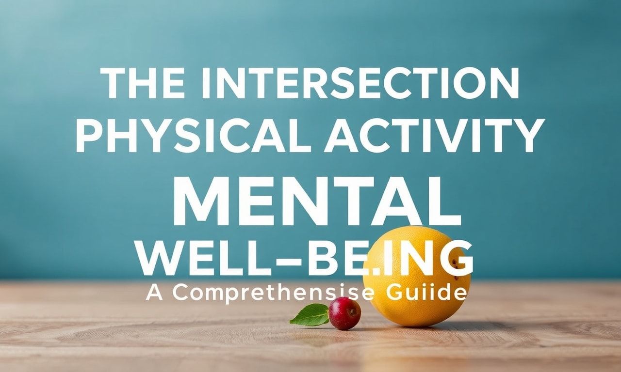 The Intersection of Physical Activity and Mental Well-being: A Comprehensive Guide