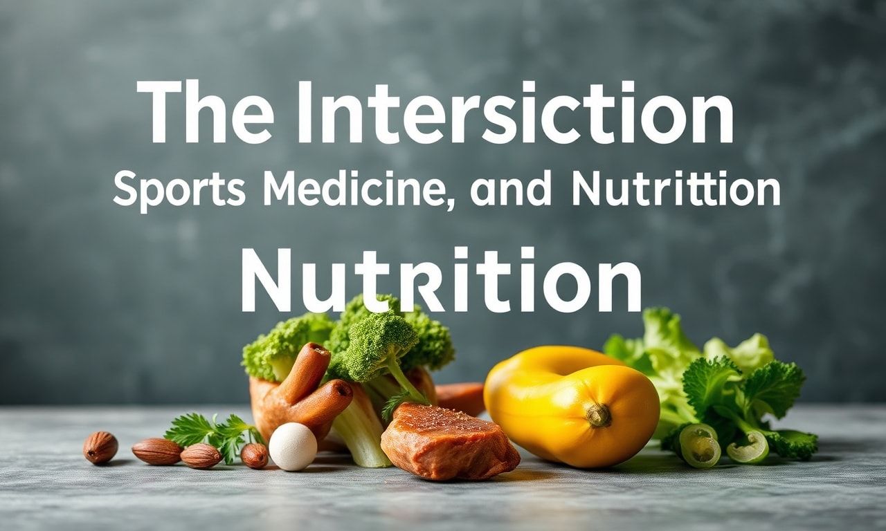 The Intersection of Sports, Medicine, and Nutrition: A Holistic Approach to Wellness