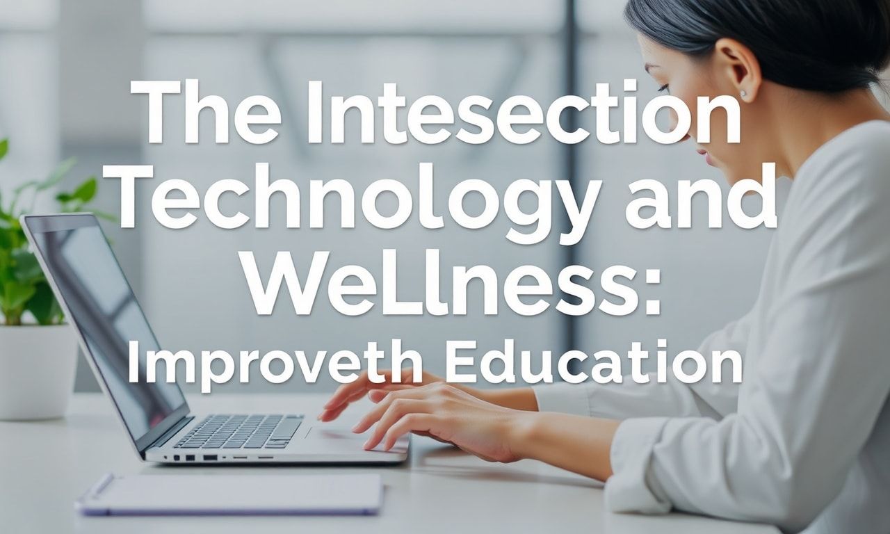 The Intersection of Technology and Wellness: Enhancing Health Education