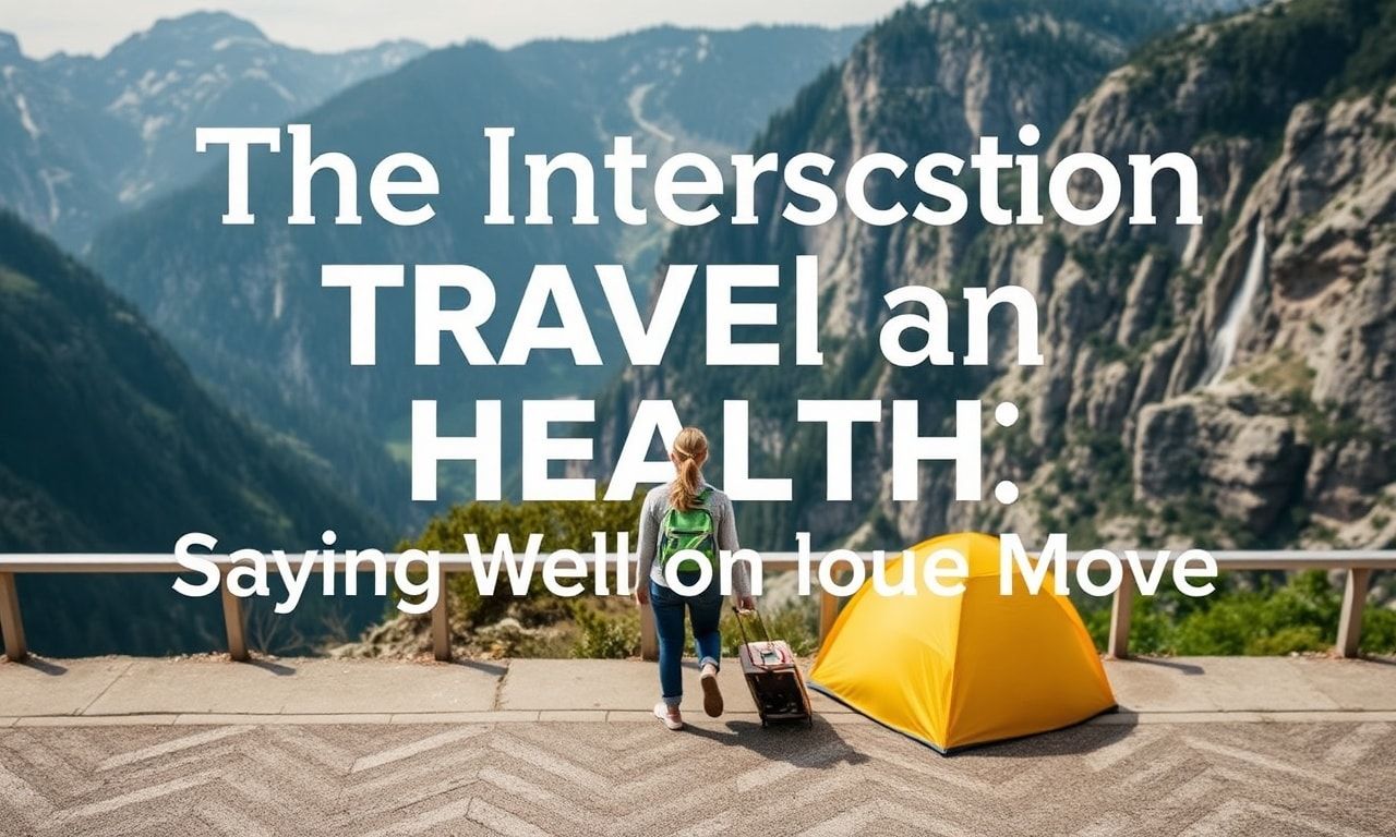 The Intersection of Travel and Health: Staying Well on the Go