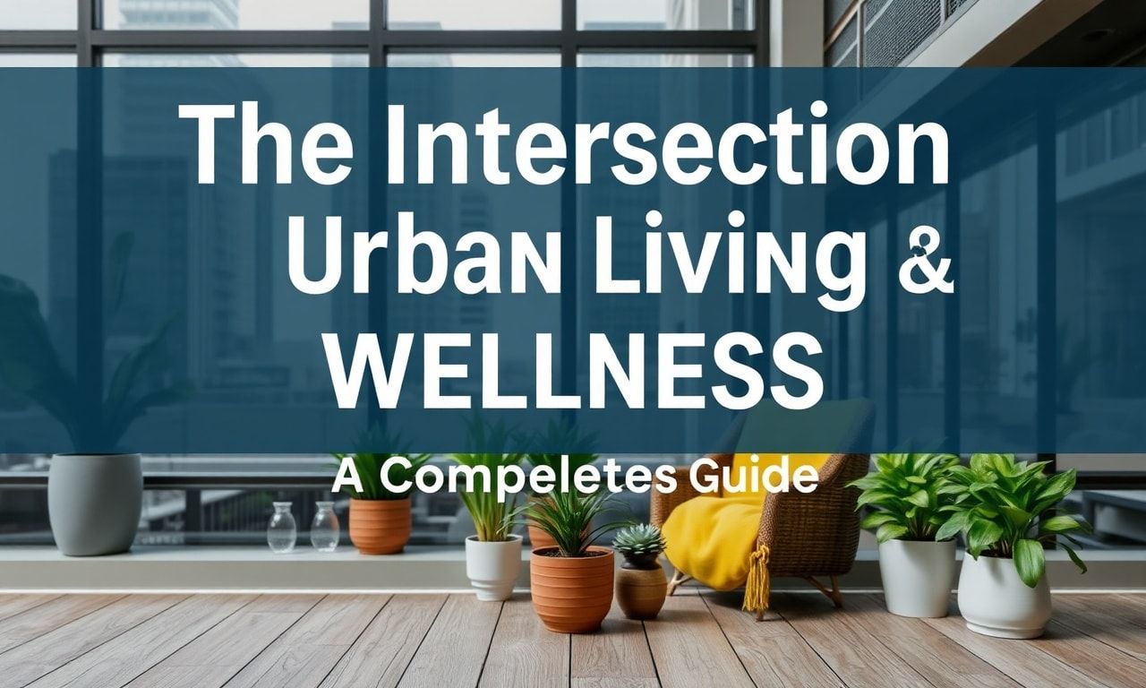 The Intersection of Urban Living and Wellness: A Comprehensive Guide