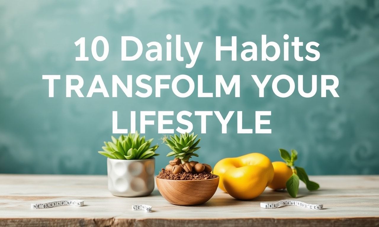 10 Daily Habits to Transform Your Lifestyle