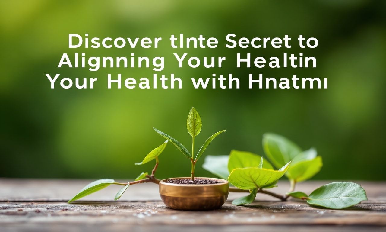 Discover the Secret to Aligning Your Health with Nature's Compass