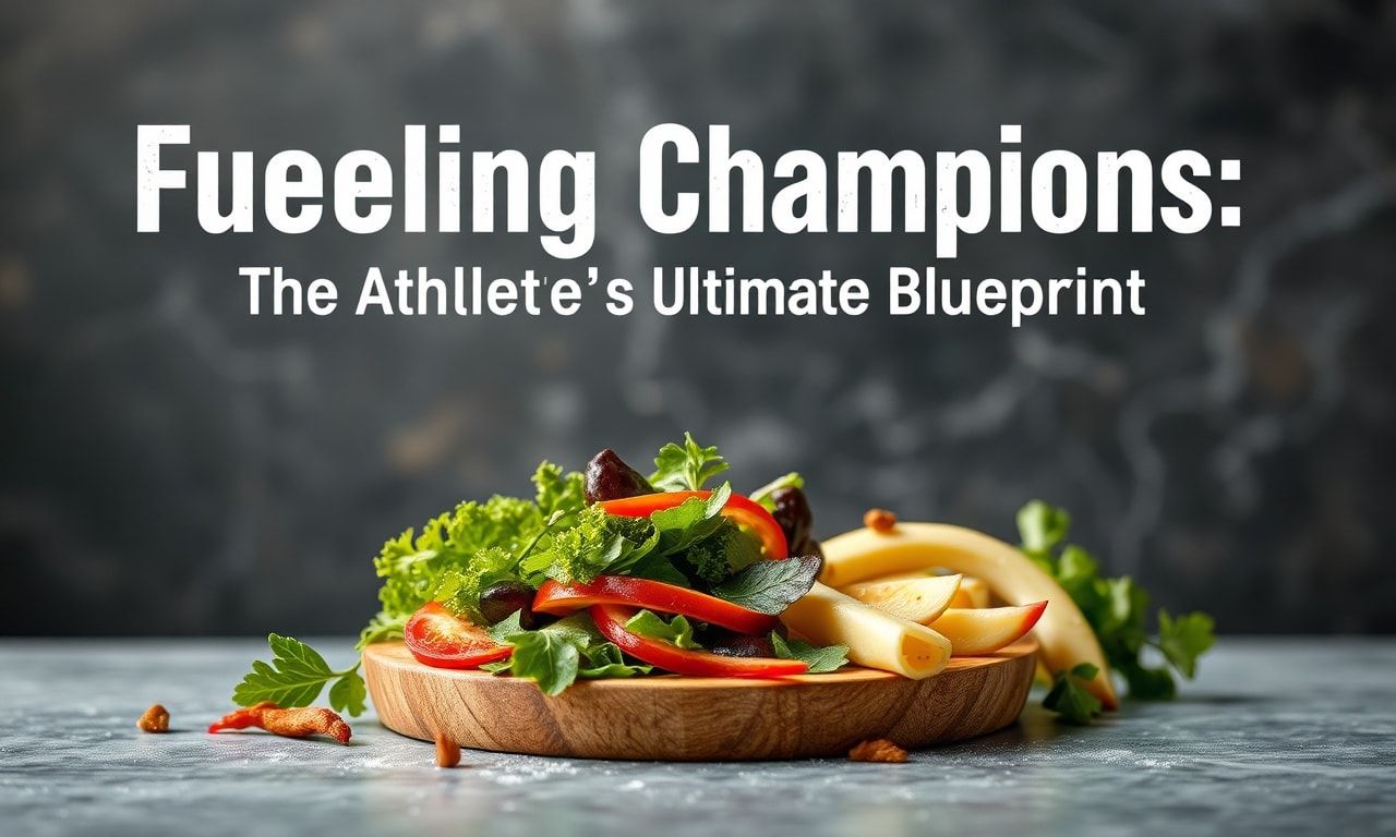 Fueling Champions: The Athlete's Ultimate Diet Blueprint