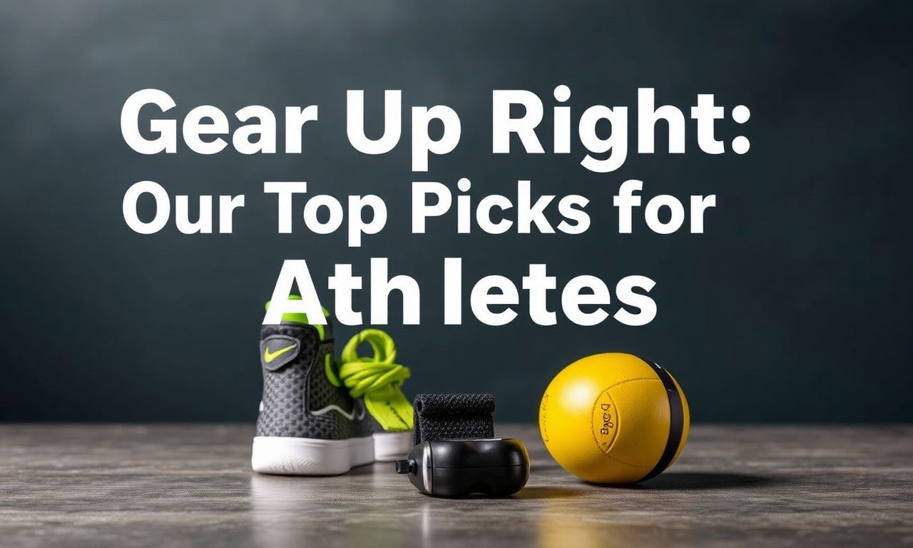 Gear Up Right: Our Top Picks for Athletes