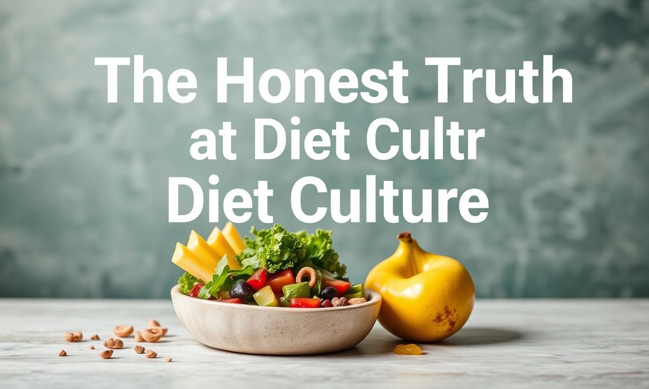 The Honest Truth About Diet Culture: I Tried Everything and Here's What Actually Worked