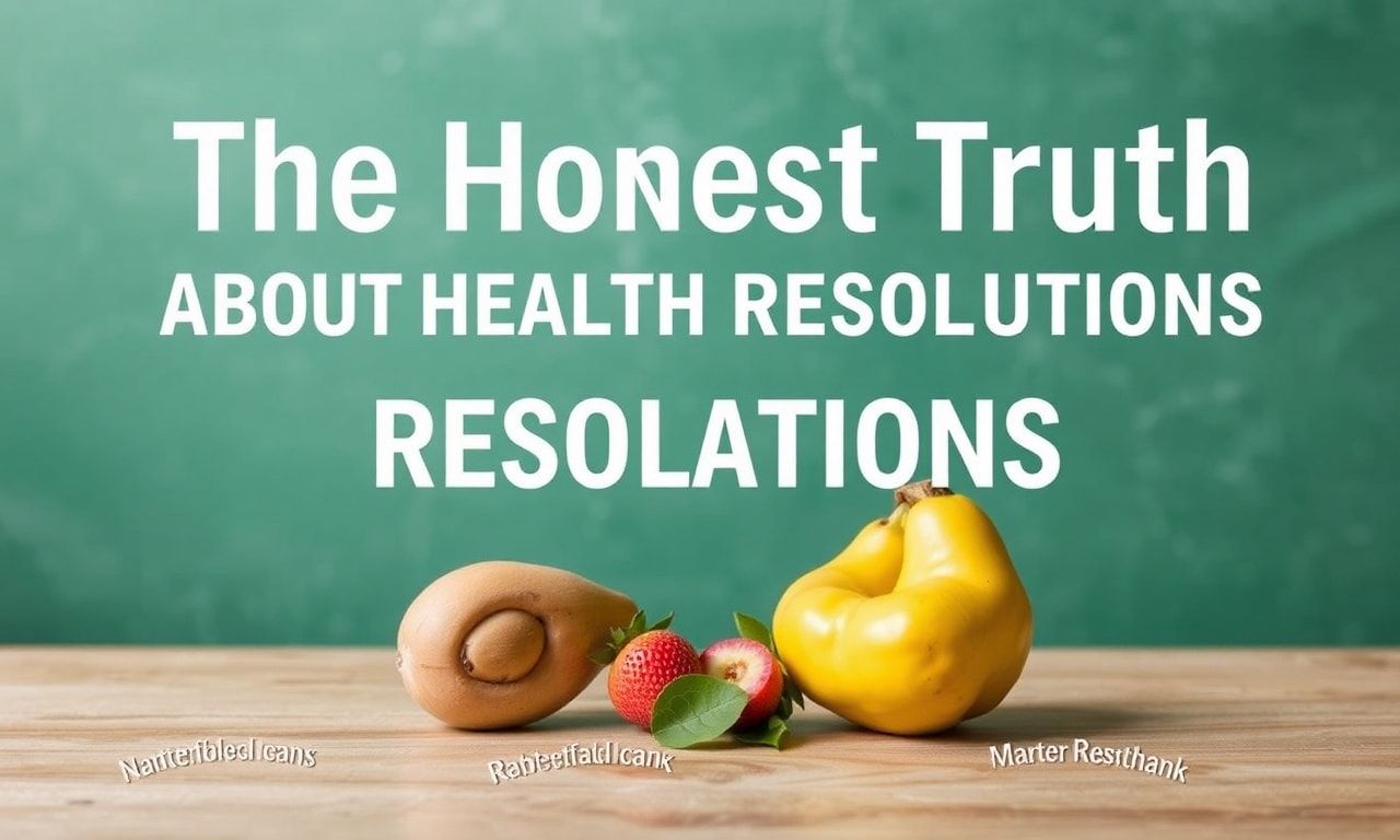 The Honest Truth About Health Resolutions (And Why Most Fail)