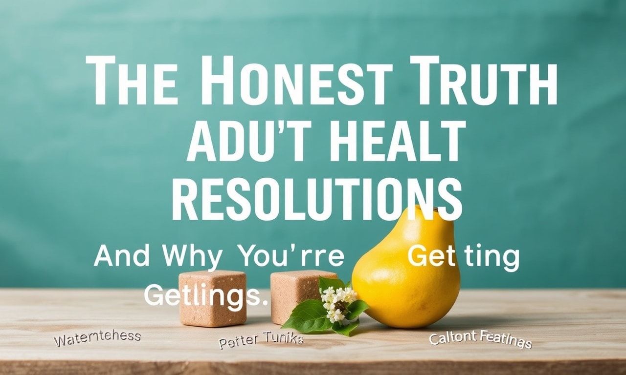 The Honest Truth About Health Resolutions (And Why You're Doing It Wrong)