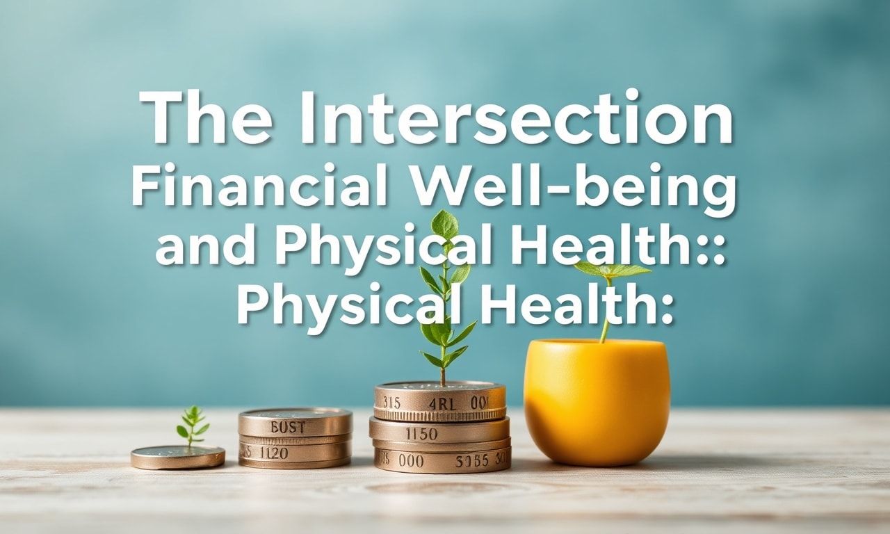 The Intersection of Financial Wellness and Physical Health: A Holistic Approach