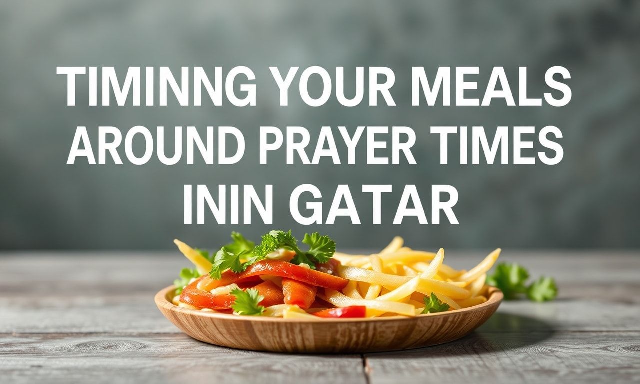 Timing Your Meals Around Prayer Times in Qatar